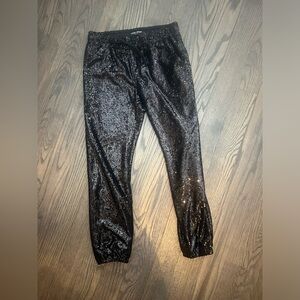 David Lerner XS Sequin Joggers